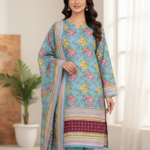 PRINTED LAWN UNSTITCHED 3 PCS