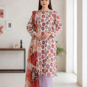 DIGITAL PRINTED LAWN UNSTITCHED 3 PCS
