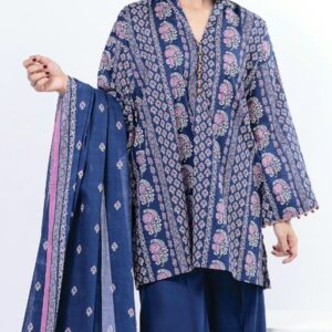 DIGITAL PRINTED LAWN UNSTITCHED 3 PCS