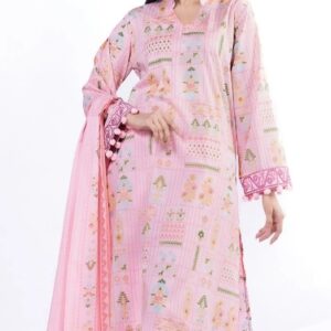 DIGITAL PRINTED LAWN UNSTITCHED 3 PCS