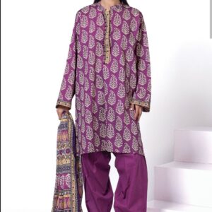 DIGITAL PRINTED LAWN UNSTITCHED 3 PCS