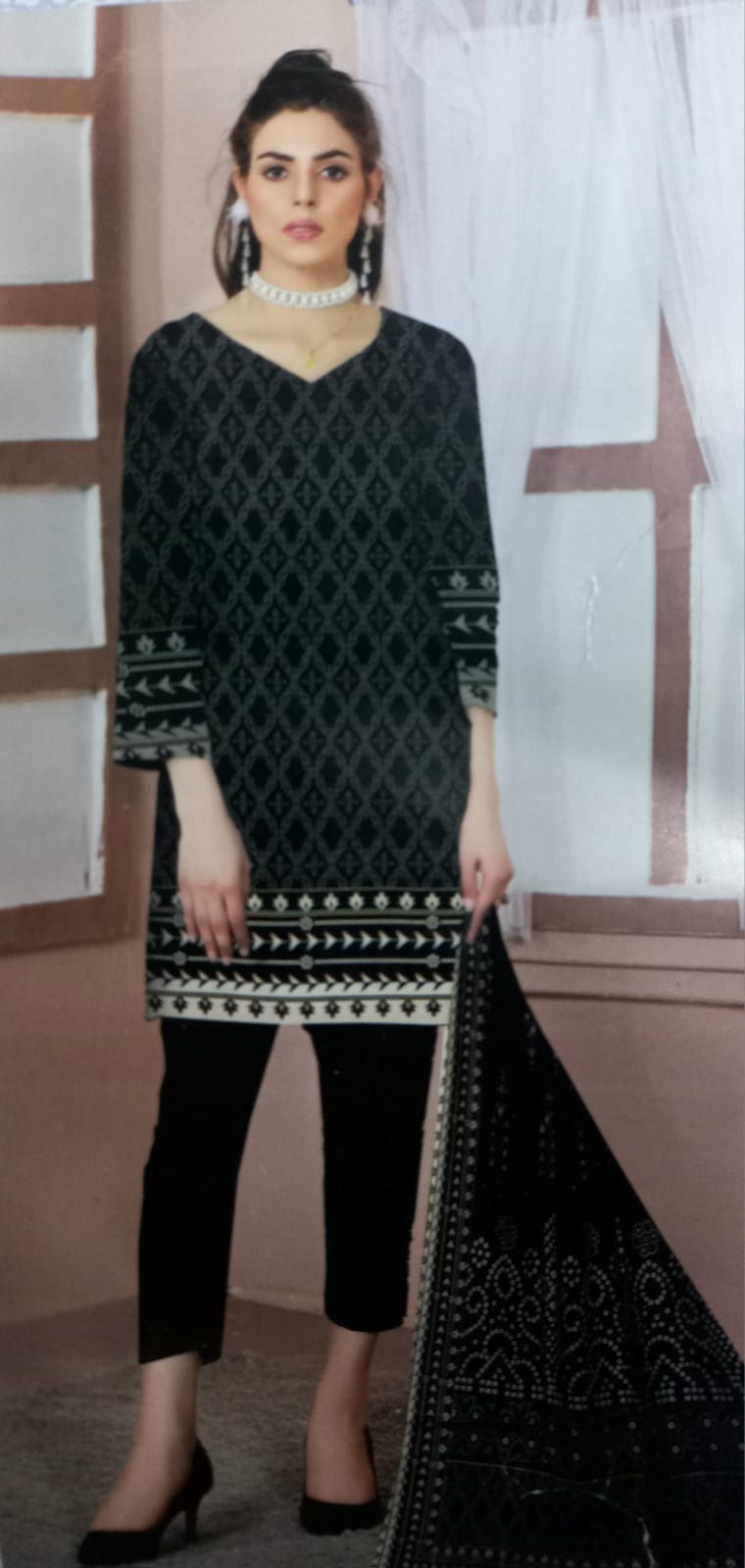 PRINTED LAWN UNSTITCHED 3 PCS