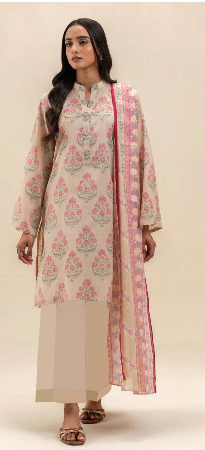 PRINTED LAWN UNSTITCHED 3 PCS