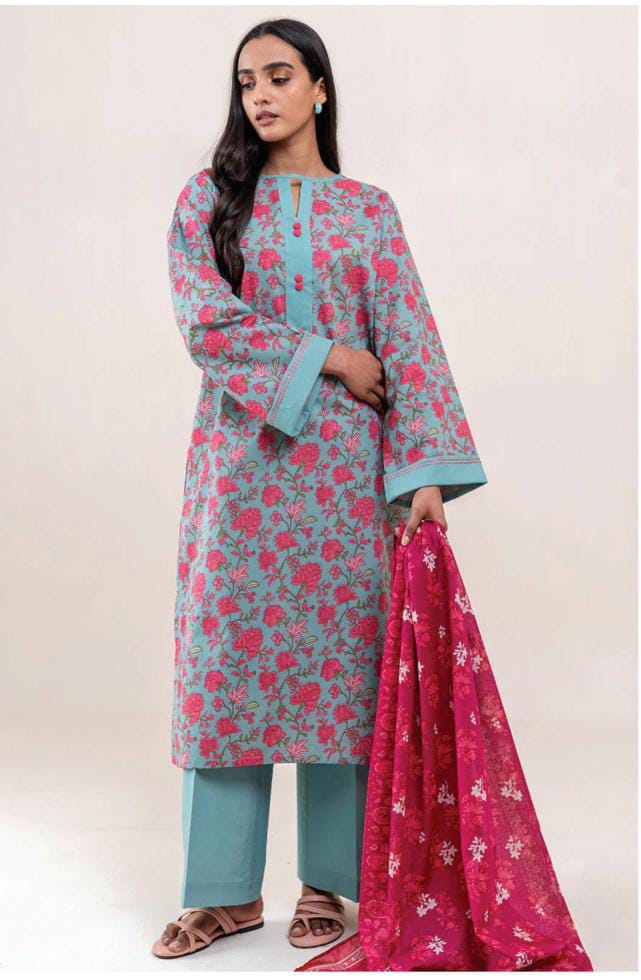 PRINTED LAWN UNSTITCHED 3 PCS