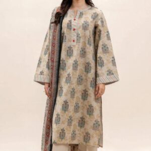 PRINTED LAWN UNSTITCHED 3 PCS