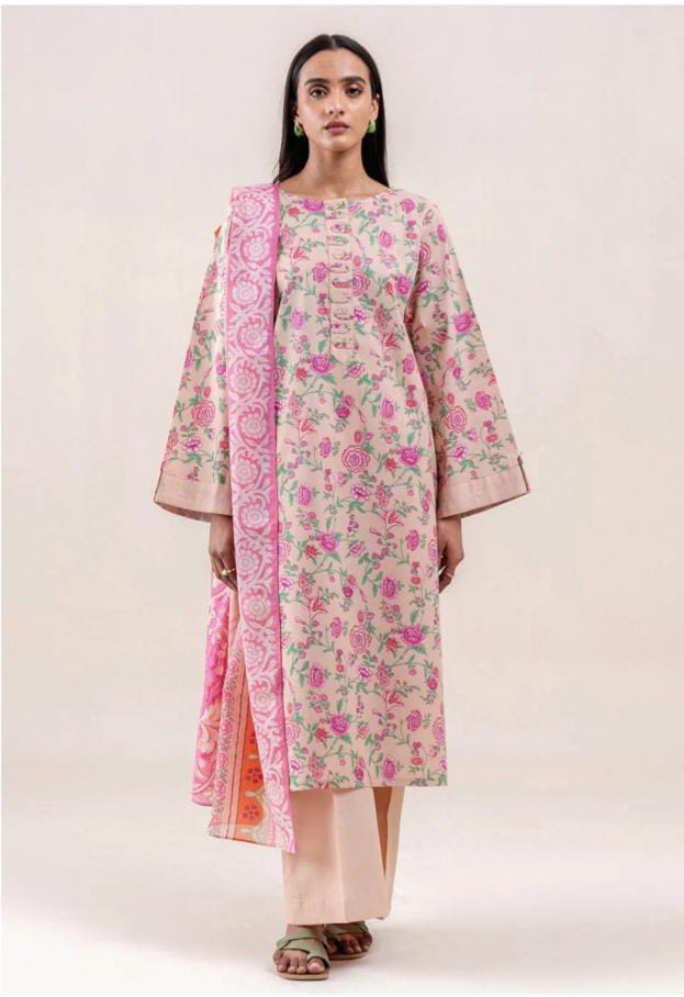 PRINTED LAWN UNSTITCHED 3 PCS