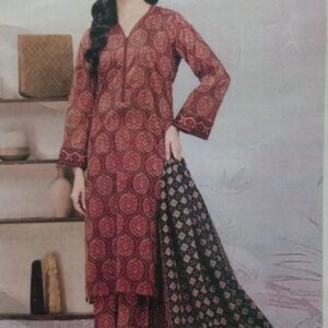 DIGITAL PRINTED LAWN UNSTITCHED 3 PCS