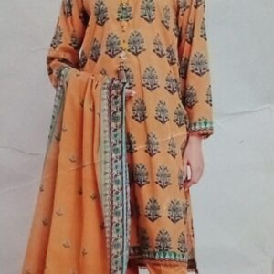 DIGITAL PRINTED LAWN UNSTITCHED 3 PCS