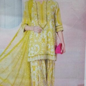 DIGITAL PRINTED LAWN UNSTITCHED 3 PCS