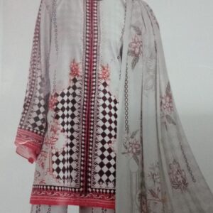 DIGITAL PRINTED LAWN UNSTITCHED 3 PCS
