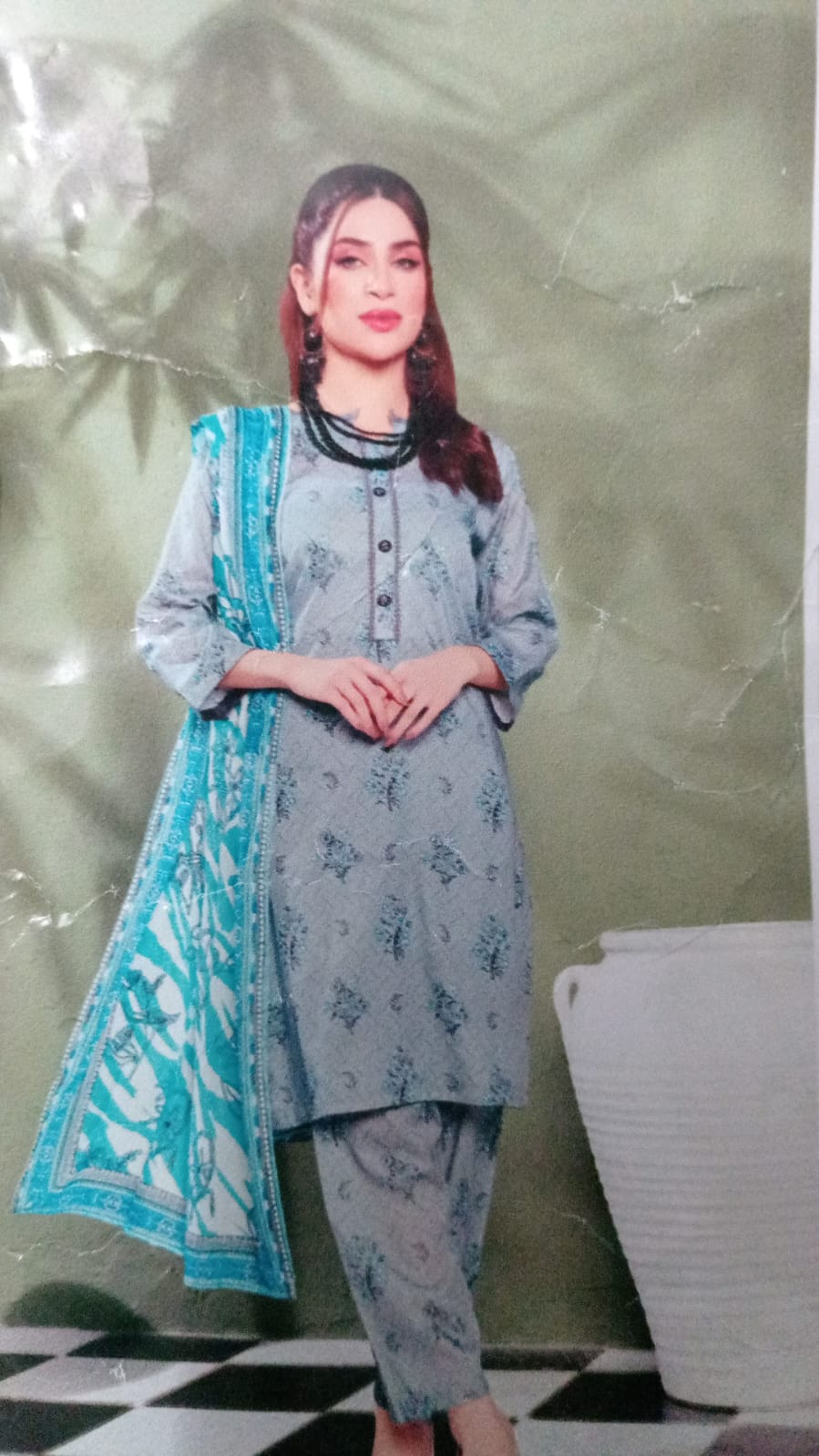 DIGITAL PRINTED LAWN UNSTITCHED 3 PCS