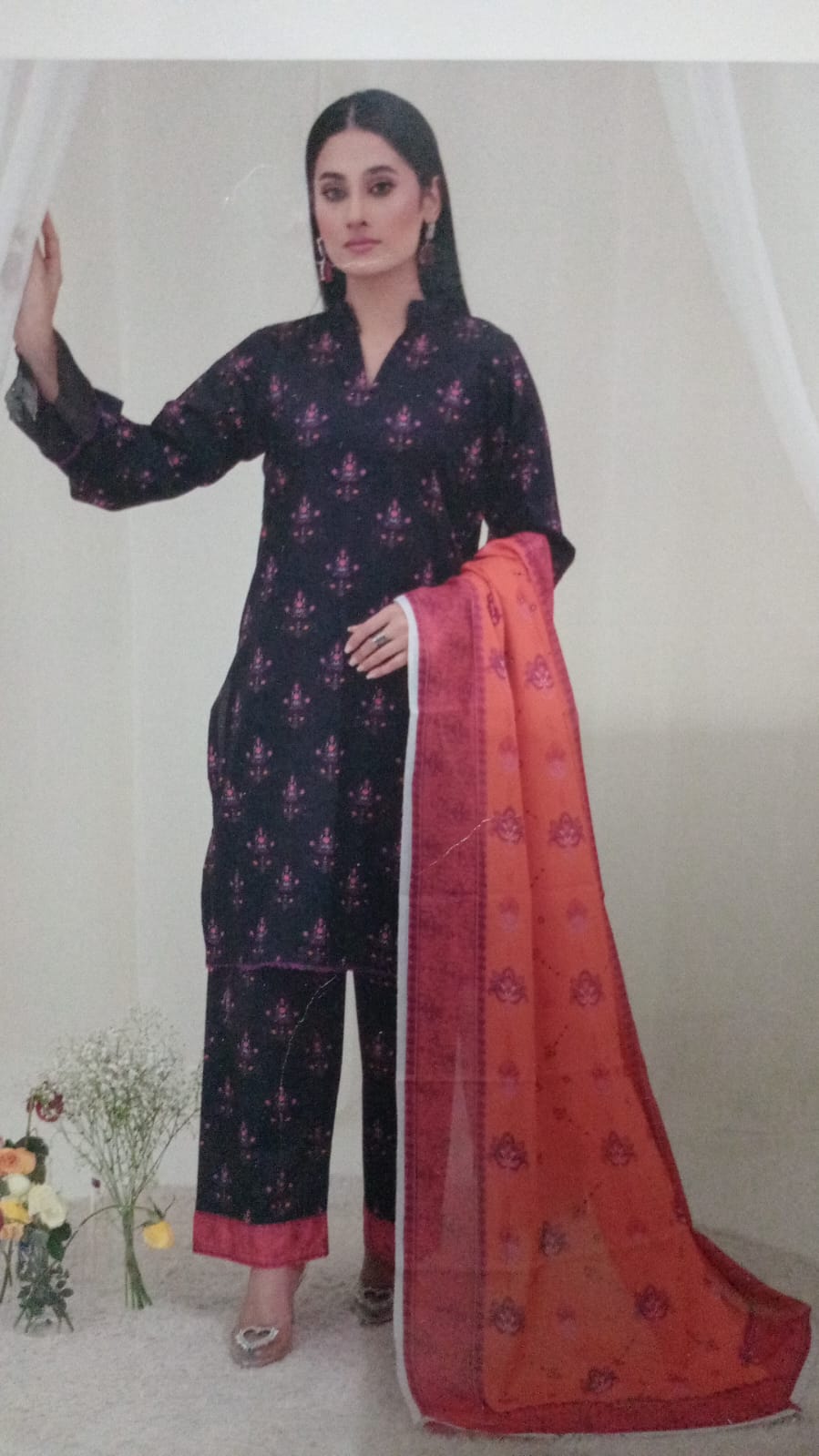 DIGITAL PRINTED LAWN UNSTITCHED 3 PCS