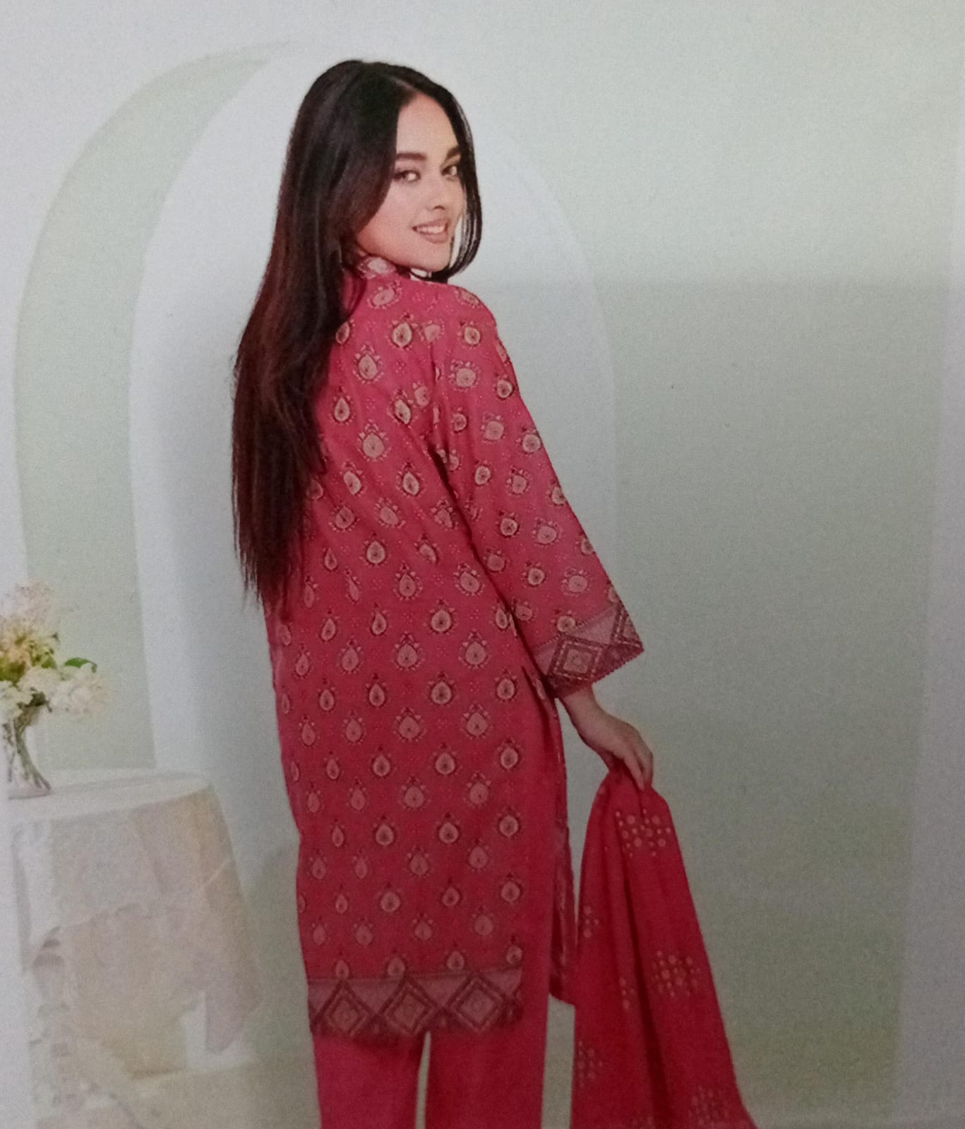 DIGITAL PRINTED LAWN UNSTITCHED 3 PCS - Image 2