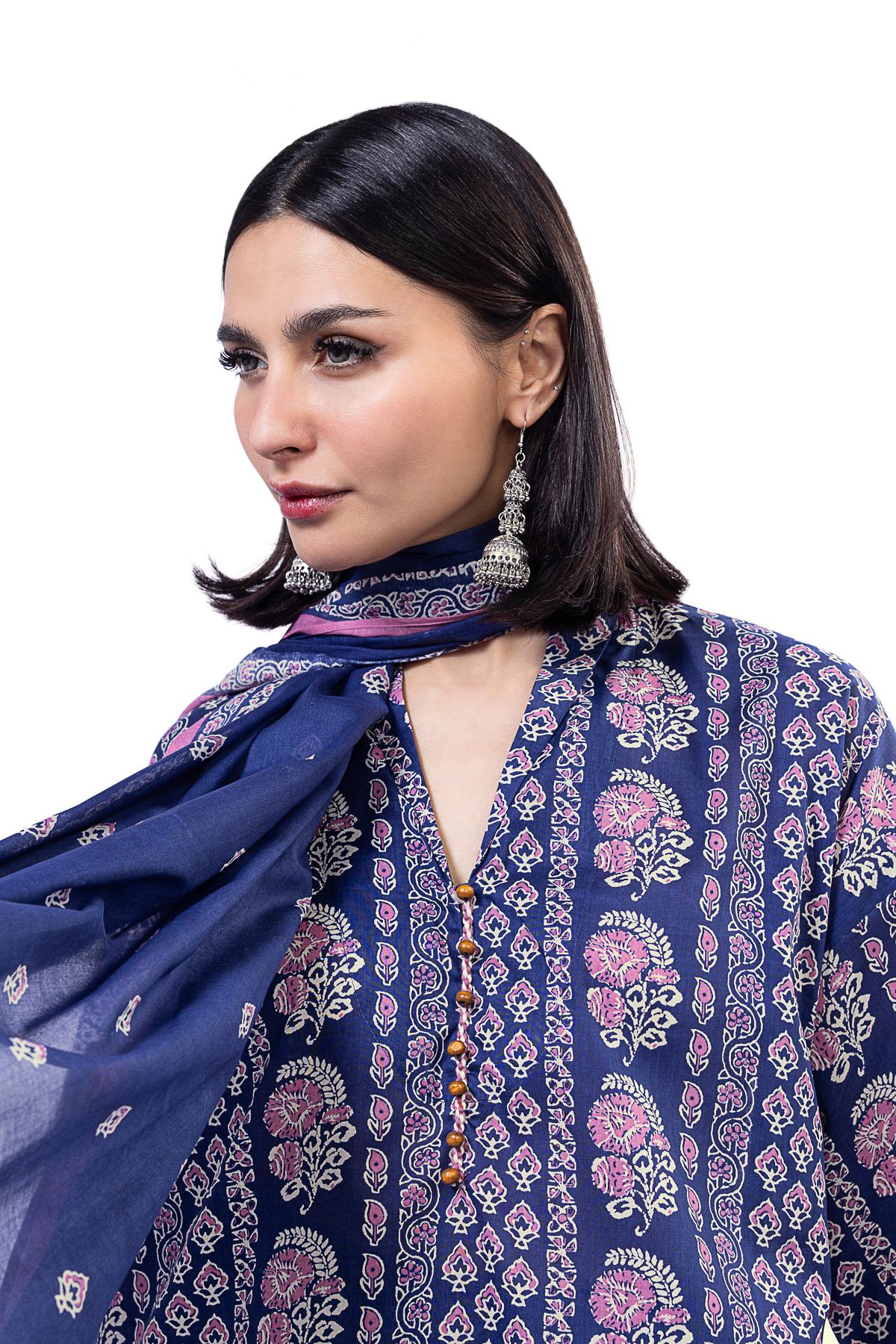 DIGITAL PRINTED LAWN UNSTITCHED 3 PCS - Image 3